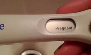 Струйный тест на беременность