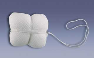 Тампоны при эндометриозе: виды, полезные свойства