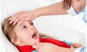 Как лечить красное горло у ребенка