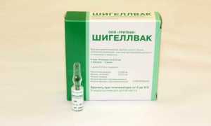 Вакцина против дизентерии Зонне