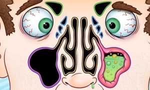 Сопли при гайморите — цвет и характер выделений