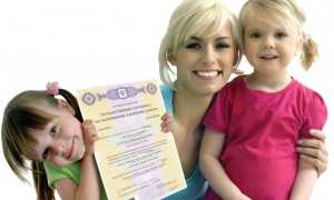 Получение сертификата на материнский капитал в электронной форме