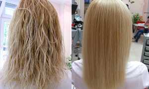 Ламинирование волос