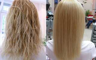 Ламинирование волос