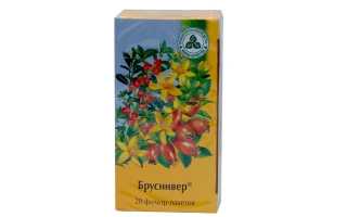 Бруснивер – инструкция по применению, показания, форма выпуска, состав, дозировка и цена