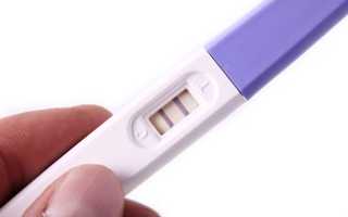Тест на беременность после зачатия