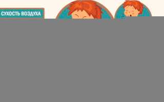 Кашель перед сном у ребенка