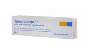 Мазь Проктоседил — состав, инструкция по применению и цена
