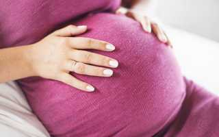 Когда наступят роды, если опустился живот?