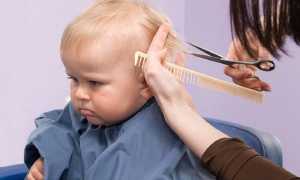 Первая стрижка малыша