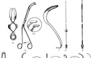 Хирургические инструменты в урологии