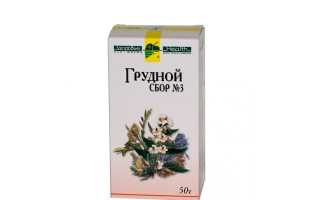 4 основных грудных сбора от кашля