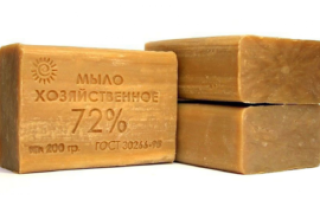 Лечение грибковой инфекции хозяйственным мылом