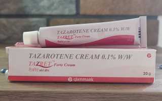 Препарат Тазаротен