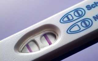 Может ли тест на беременность быть положительным перед месячными?