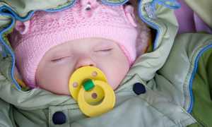 Прогулка с новорожденным