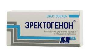 Эректогенон – инструкция по применению, состав, показания, форма выпуска, побочные эффекты, аналоги и цена