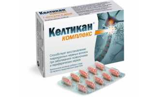 Келтикан – инструкция по применению и форма выпуска, состав, дозировка, показания и цена