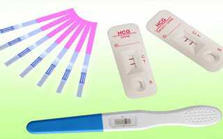 Тест на беременность с какого срока показывает?