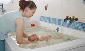 Плавание с рождения