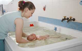 Плавание с рождения