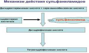 Сульфаниламидные препараты — механизм действия и показания к применению