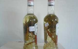 Настойка женьшеня–все рецепты приготовления и инструкция по применению