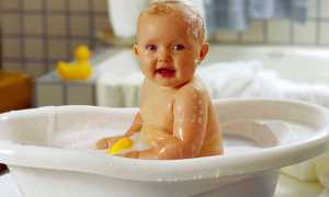 Температура воды для купания новорожденного