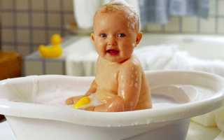 Температура воды для купания новорожденного