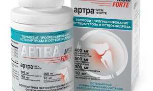 Артра: инструкция, аналоги, цены, отзывы