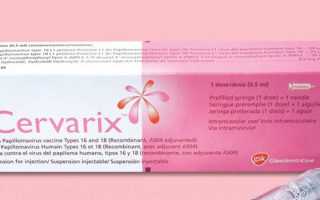 Прививка от ВПЧ