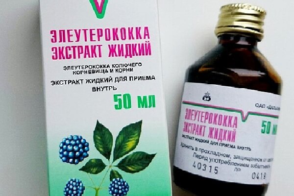 Настойка элеутерококка - фото