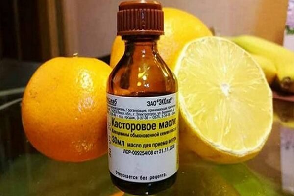 Касторовое масло с лимонным соком, 30 мл. Касторка с лимонным соком