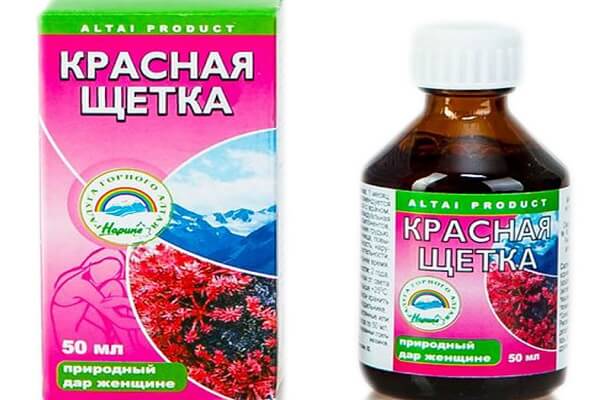 Препарат Красная щетка 50 мл. Настойка Красной щетки