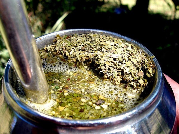 Чай Мате в чашке Чай мате - фото