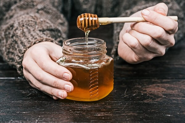 Мед в банке домашний мед пчелиный в банке