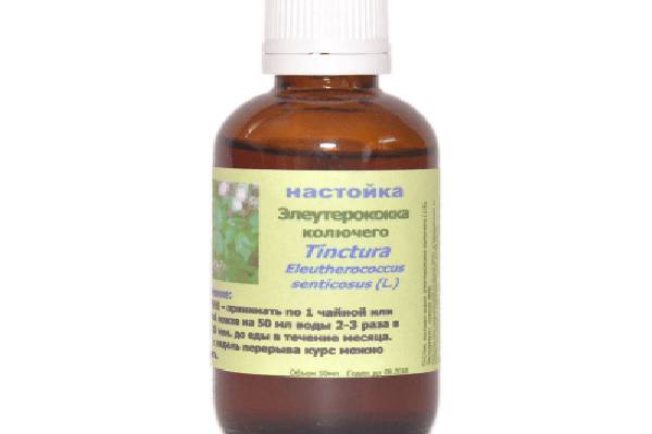 Настойка элеутерококка колючего