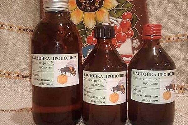 Настойка прополиса 40 градусов Фото настойки прополиса