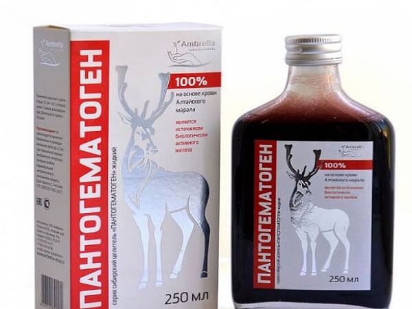 Пантогематоген жидкий 250 мл.