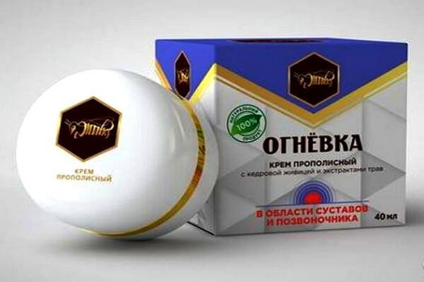 Крем Жива прополисный с огневкой Крем жива с огневкой - фото